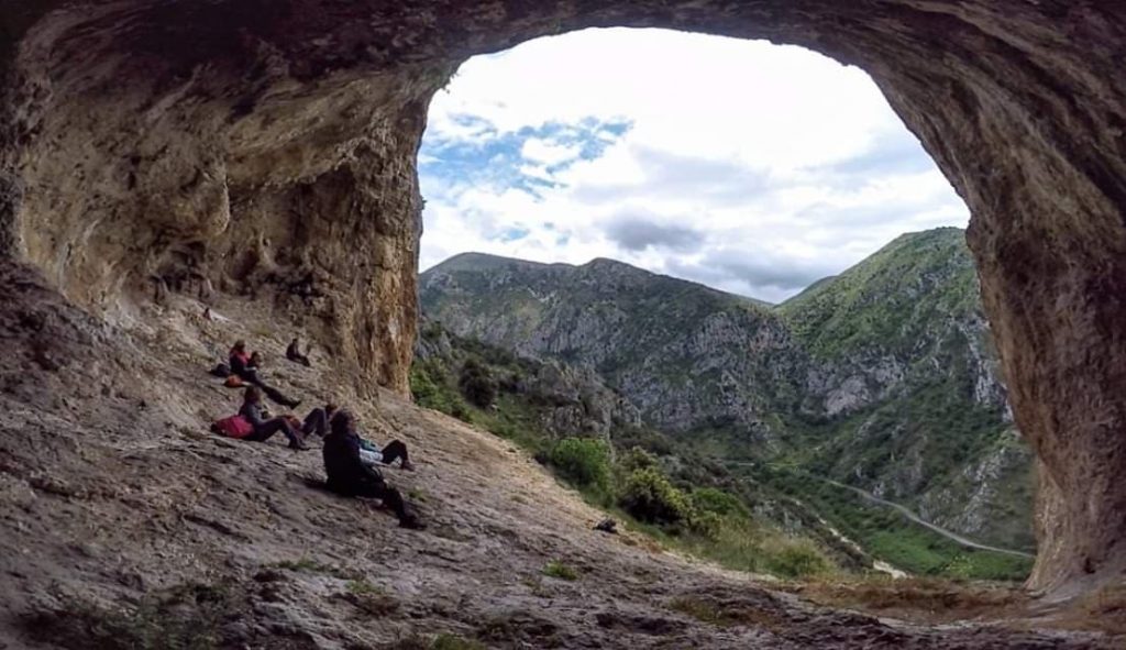 Damiano Tullio - Grotta in alta quota