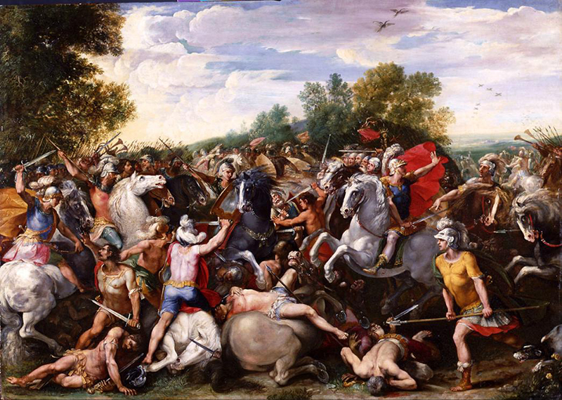 Battaglia Dei Romani E Dei Veienti