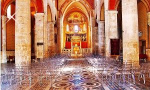 la cattedrale di Anagni - Cattedrale Di Anagni vista dall'interno