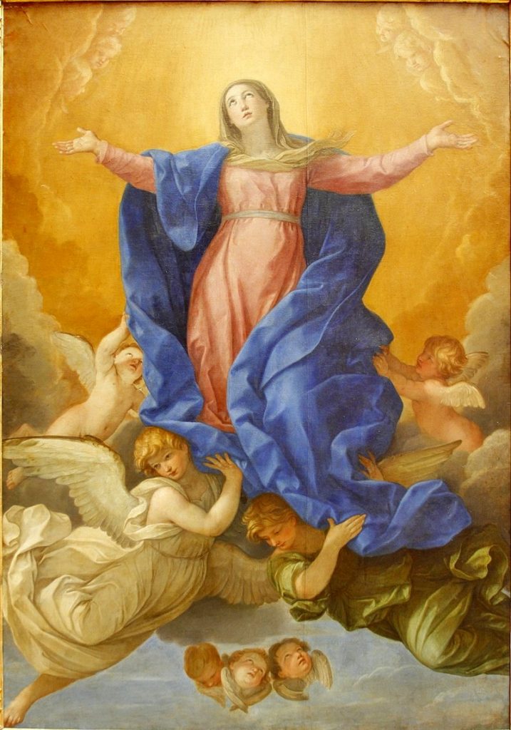 la festa dell'Assunta - dipinto di Guido Reni