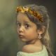 La bambina romana - Bambina Romana ornata da gioielli