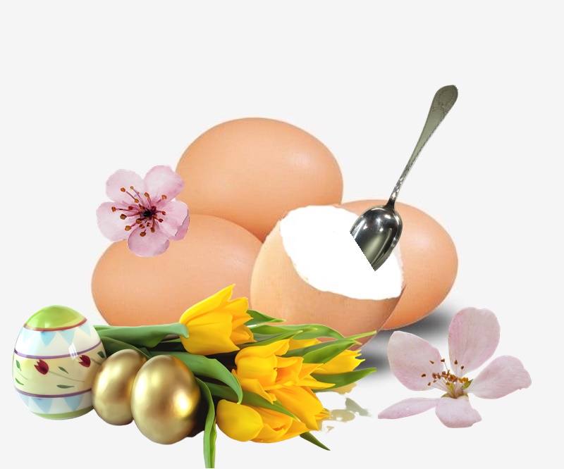 le uova stregate - Uova Dedicatecon ovetti dorati