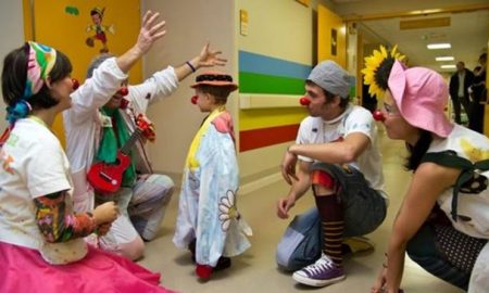 Clown terapia a Frosinone - Bambini E Nasi Rossi in corsia
