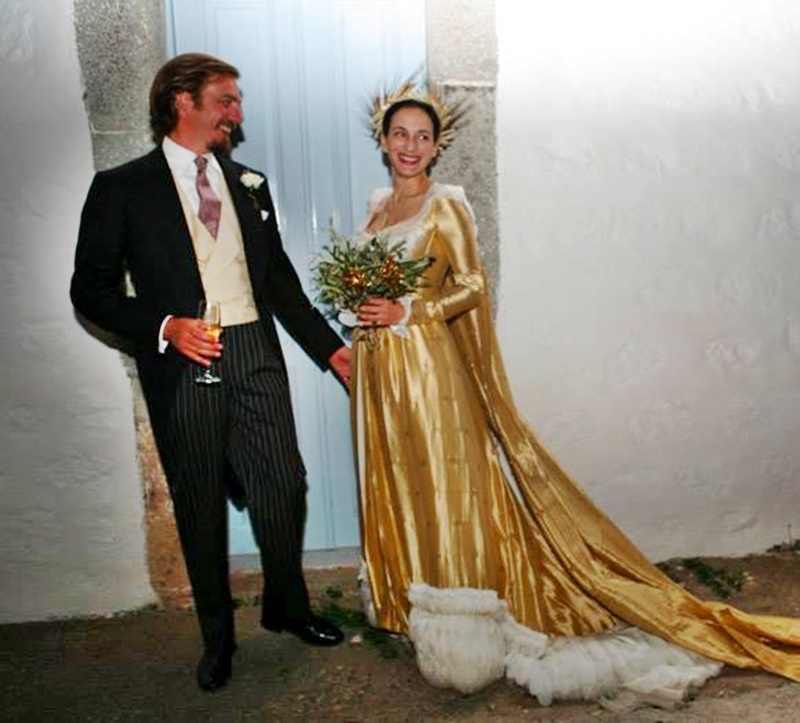 gli sposi - La Coppia Reale nel giorno delle nozze