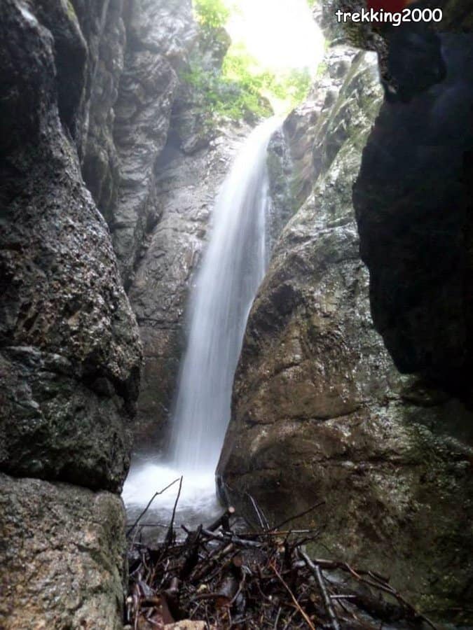 Le Gole di Lacerno - la cascata del Parco