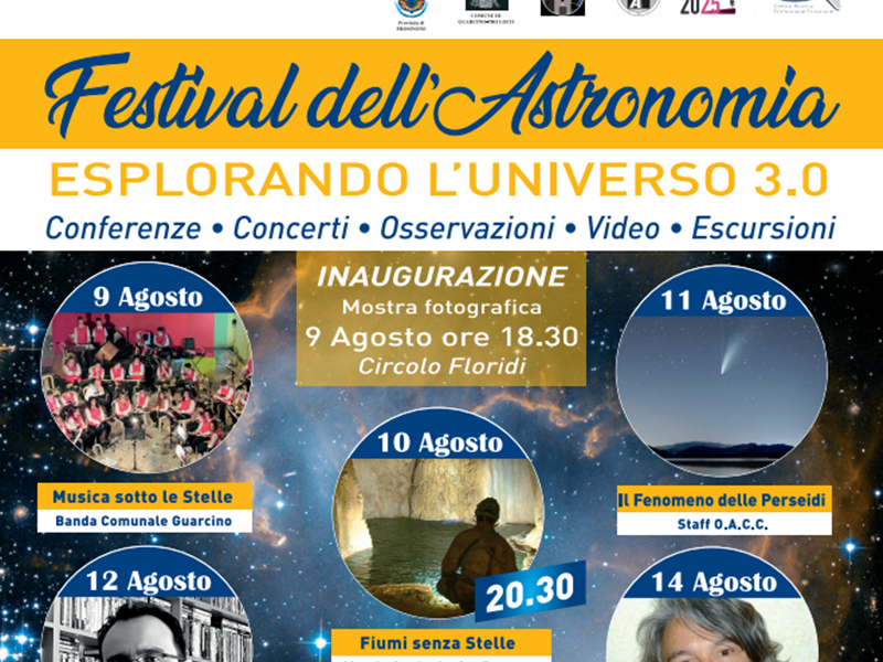 Osservatorio astronomico - Campo Catino e la locandina
