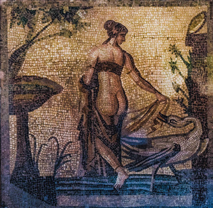 Archeologia a Frosinone - Venere in un mosaico