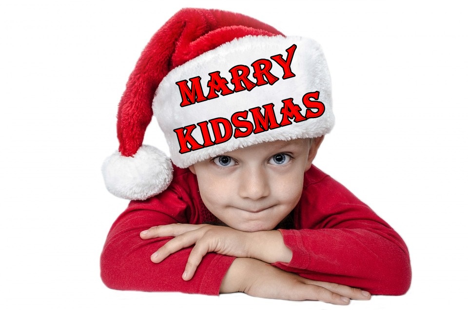 Marry Kidsmas - Cappello di Babbo Natale