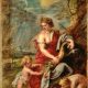 La Befana dalla dea Strenua - dipinto di Rubens