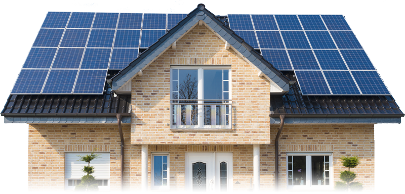 casa - Pannelli Solari sul tetto