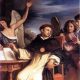 San Tommaso d'Aquino - Tommaso E Gli Angeli in un dipinto