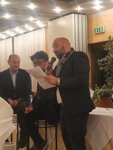 Marcello Veneziani a Frosinone - letture con Masotti