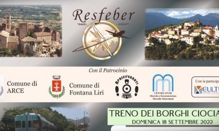 Treno dei borghi ciociari - Copertina del viaggio