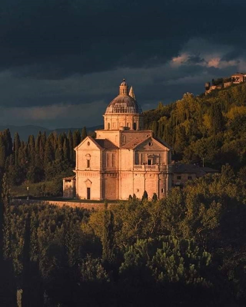 San Biagio Saracinisco - Basilica dall'alto