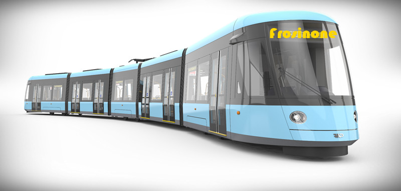 Metro di superficie a Frosinone  - Metropolitana azzurra
