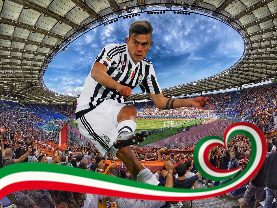 Juventus inter finale di Coppa -  Dybala allo stadium