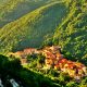 San Biagio Saracinisco - il paese fotografato dall'alto