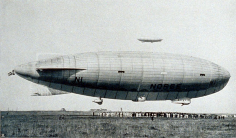 A ciociaro with D'Annunzio - Norge Ciampino and the dirigible