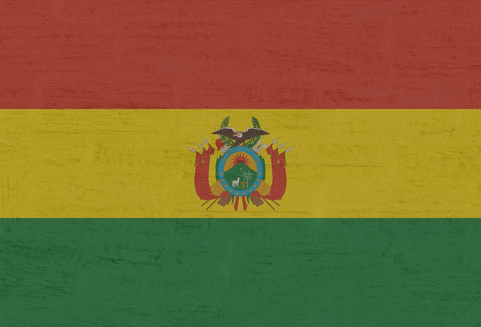 San Silverio in Bolivia - Bandiera Della Bolivia in foto