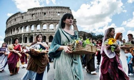 Feste romane di luglio - Doni delle matrone