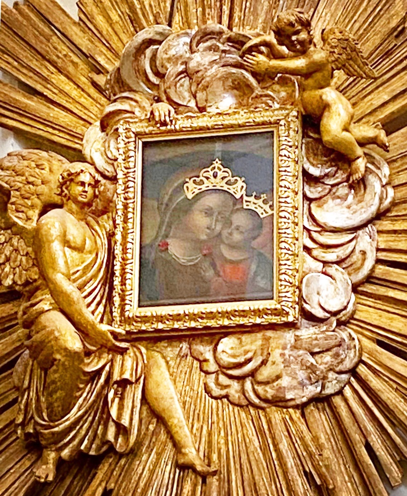 Madonna del Buon Consiglio -  Tela Del Xvi Sec. in San Benedetto