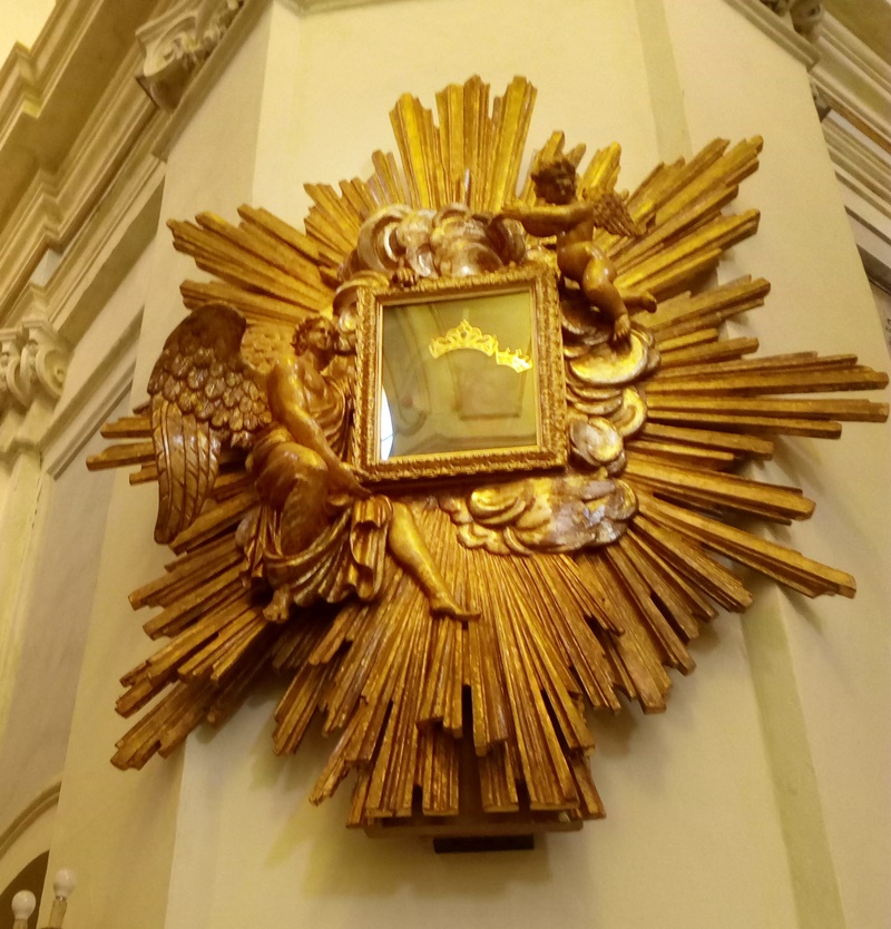 La chiesa di San Benedetto - quadro della Madonna 