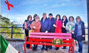 Sette eventi a Frosinone - Panchina Rossa donata