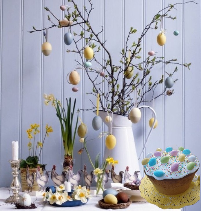 La tavola di Pasqua - Alberello di Pasqua