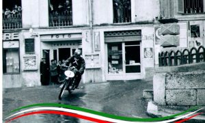 Gli anni ruggenti del motociclismo di Frosinone- un centauro sul Curvone