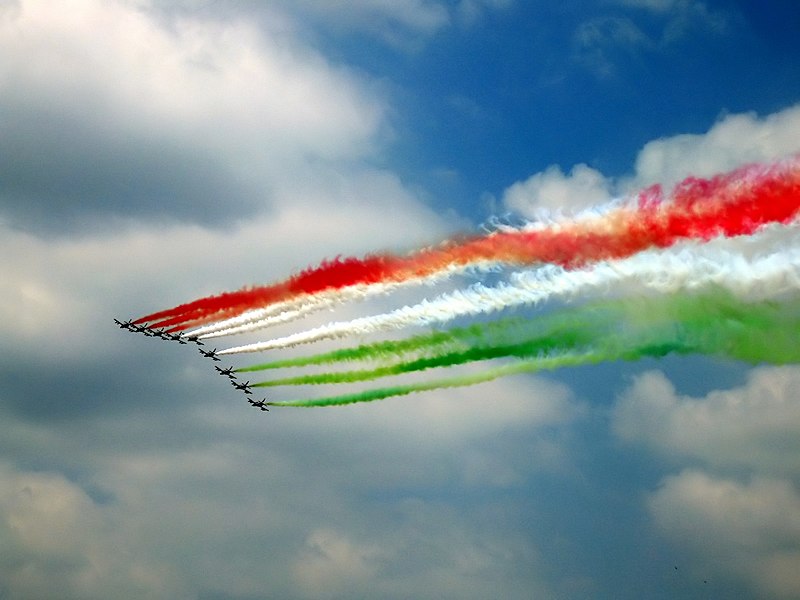 Festa Della Repubblica - frecce del 2005 Con il volo
