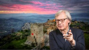 Vittorio Sgarbi sindaco di Arpino - La Torre Di Cicerone in foto