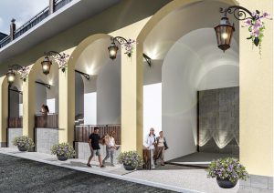 Sicurezza idrogeologica a Frosinone - Piloni con decorazioni