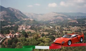Casalattico e le Ferrari - Comino E Ferraristi in panoramica