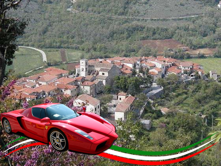 Ferrari a Casalattico - Veduta Di Casalattico