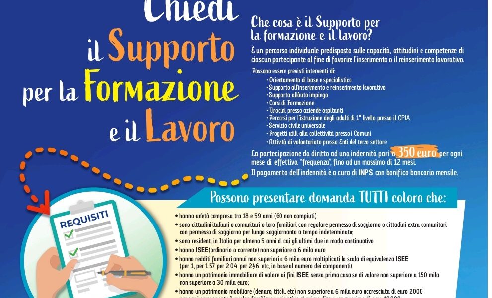 Supporto Formazione lavoro a Frosinone - Foto Di Copertina dell'evento