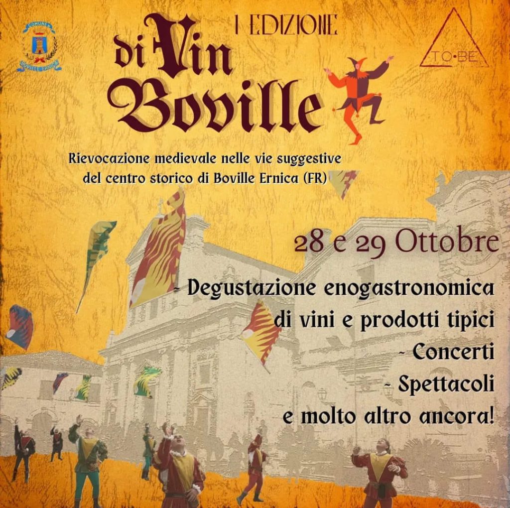 Di vin Boville- Locandina dell'evento