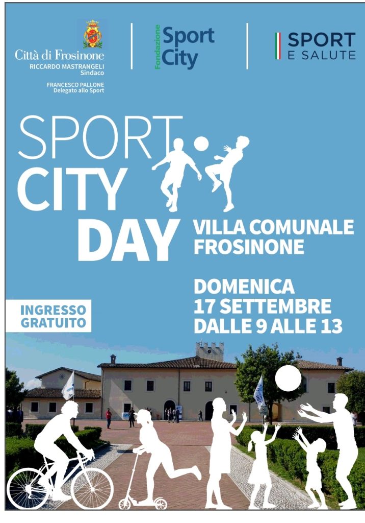 SportCity a Frosinone - la locandina
