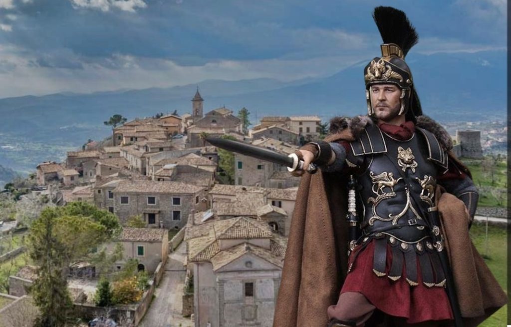 Caio Mario arpinate- veduta di Arpino