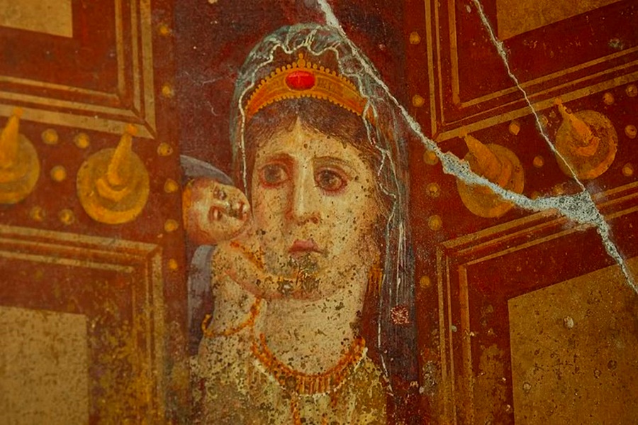 Ricostruzione facciale di Cleopatra - affresco  Di Cleopatra