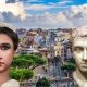 Ricostruzione Facciale Di Cleopatra - sfondo romano