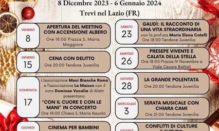 Eventi dell’Avvento in Ciociaria - Natale2023 Trevi Nel Lazio in foto