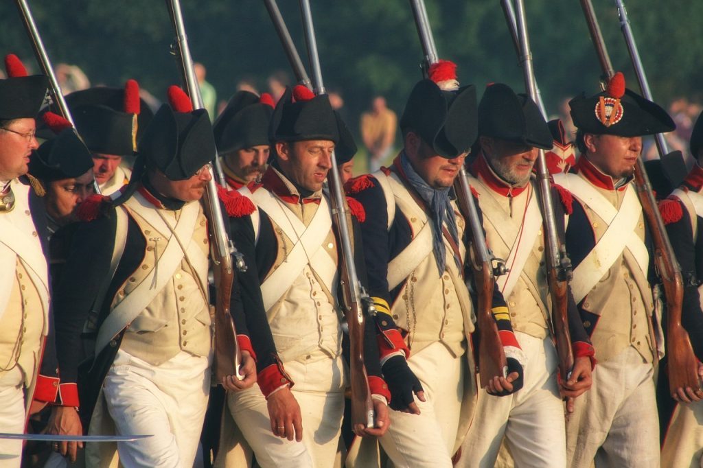 Ruberie dei soldati di Napoleone - Soldataglia francese