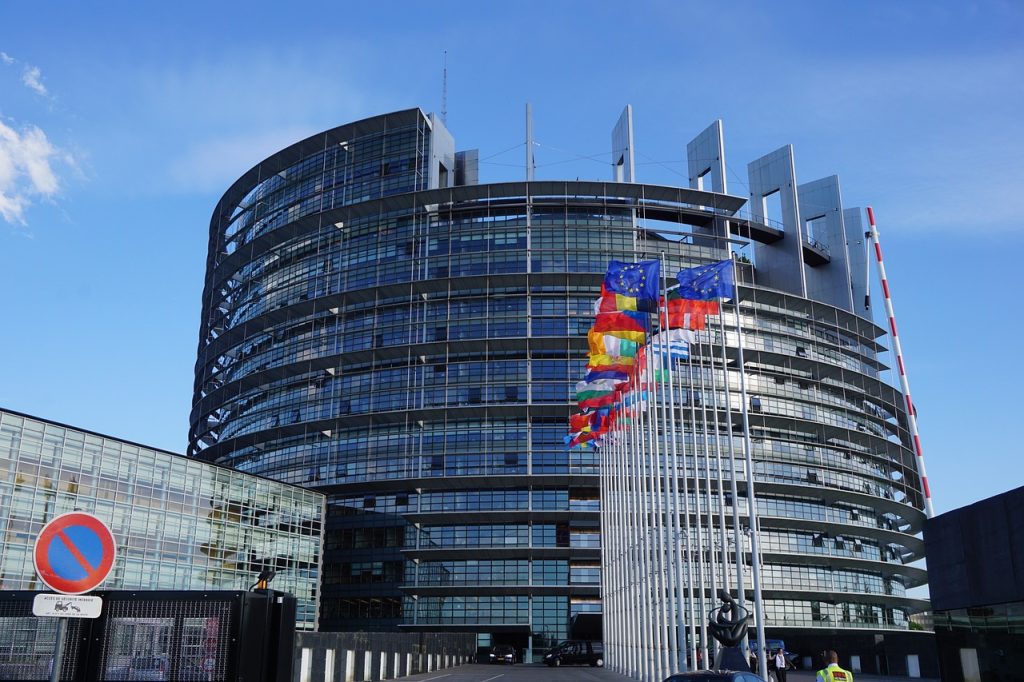 Elezioni Europee - Strasbourg in foto