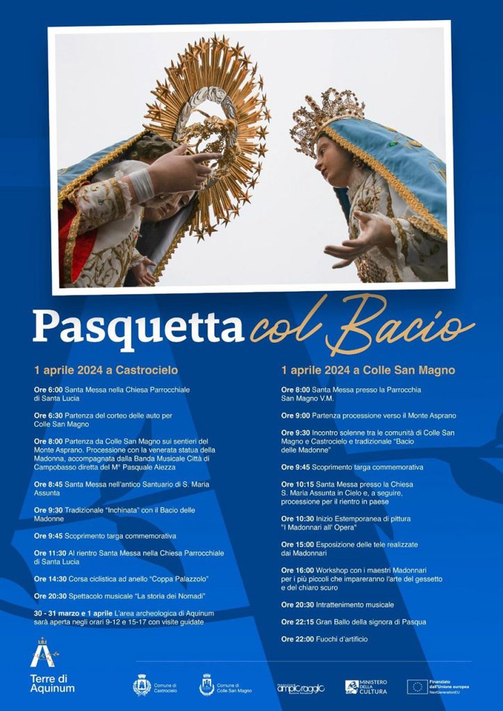 Pasqua e Pasquetta in Ciociaria  - Pasquetta Bacio2024 Castrocielo