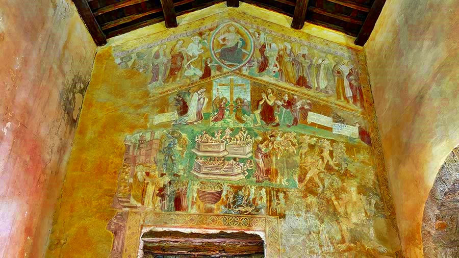 Chiesa di Sant’Antonino di Pofi - Affreschi in chiesa