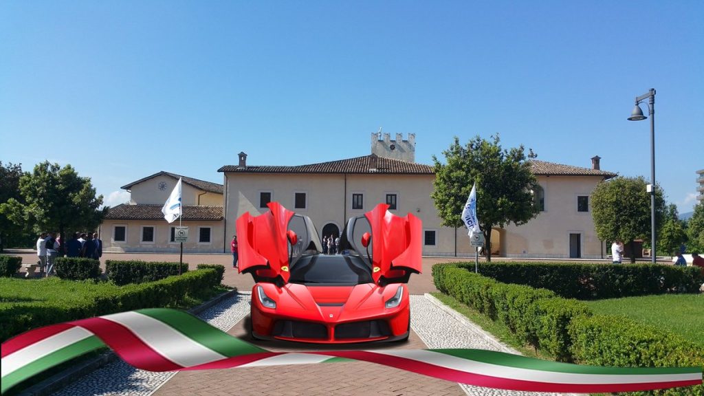 Le Ferrari in Villa Comunale Di Frosinone  - viale della villa