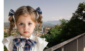 Регистрация в муниципальных детских садах Фрозиноне - Маленькая девочка на фото Чочара