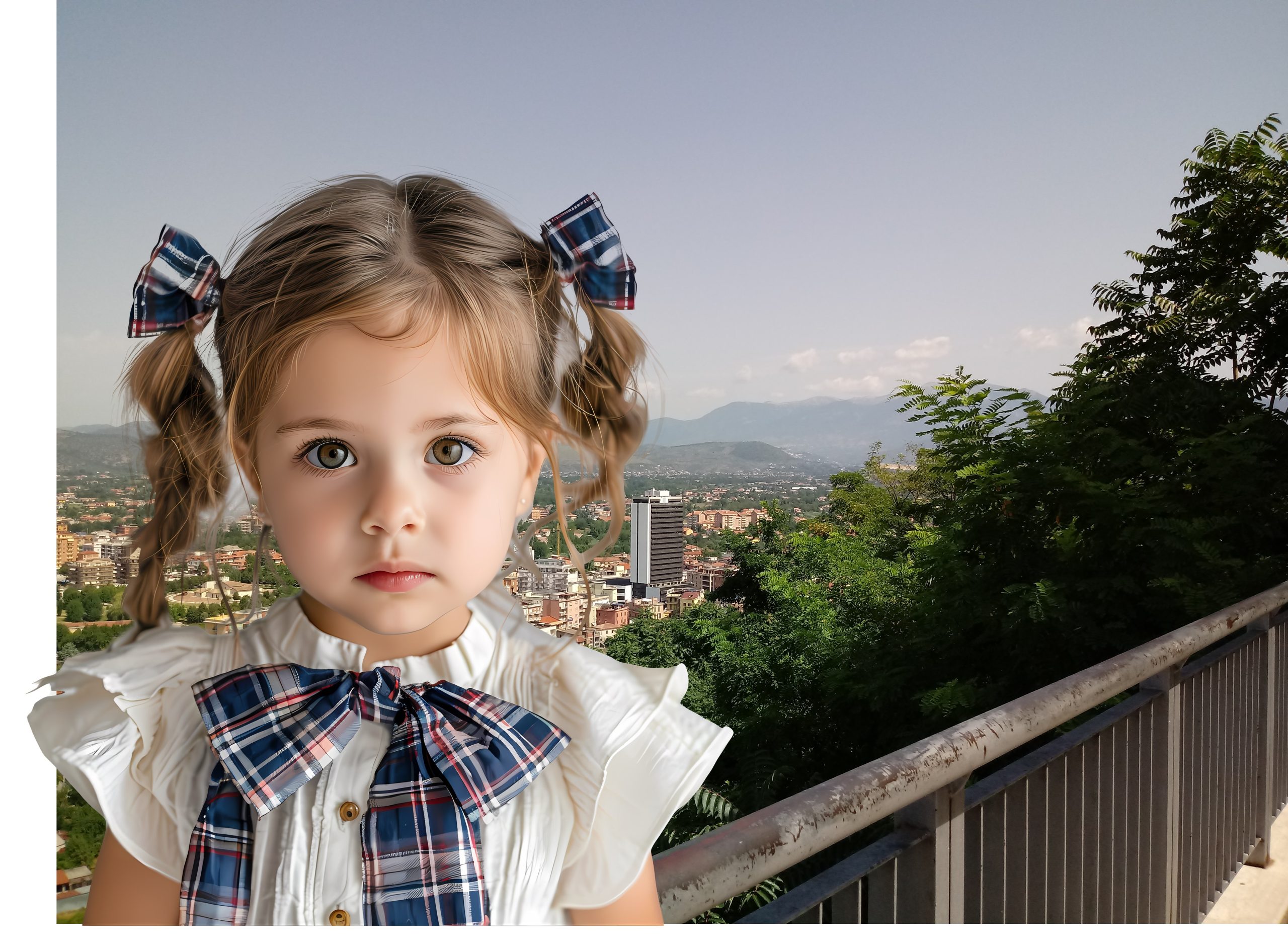 Anmeldungen für städtische Kindergärten in Frosinone – Kleines Mädchen auf dem Foto Ciociara