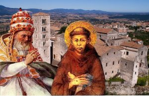 Gregorio IX da Anagni - il papa e San Francesco