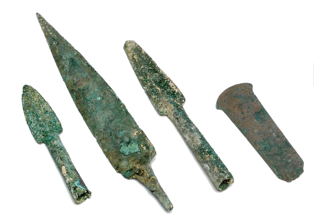 Reperti archeologici in zona ex Permaflex - Lance E Frecce reperti